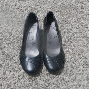 Jellypop black wedges